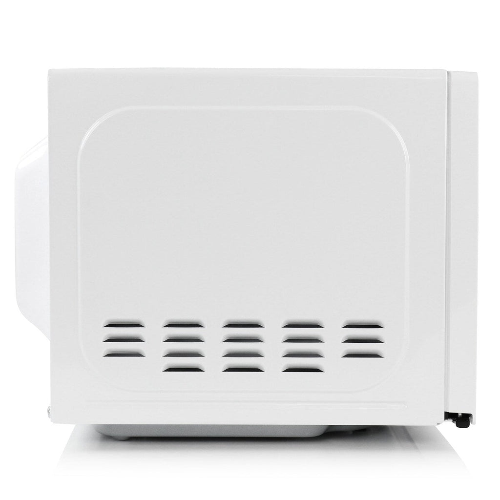 Four à micro-ondes numérique DEL blanc de 0,7 pi³ et 700 watts avec verrouillage de sécurité enfant