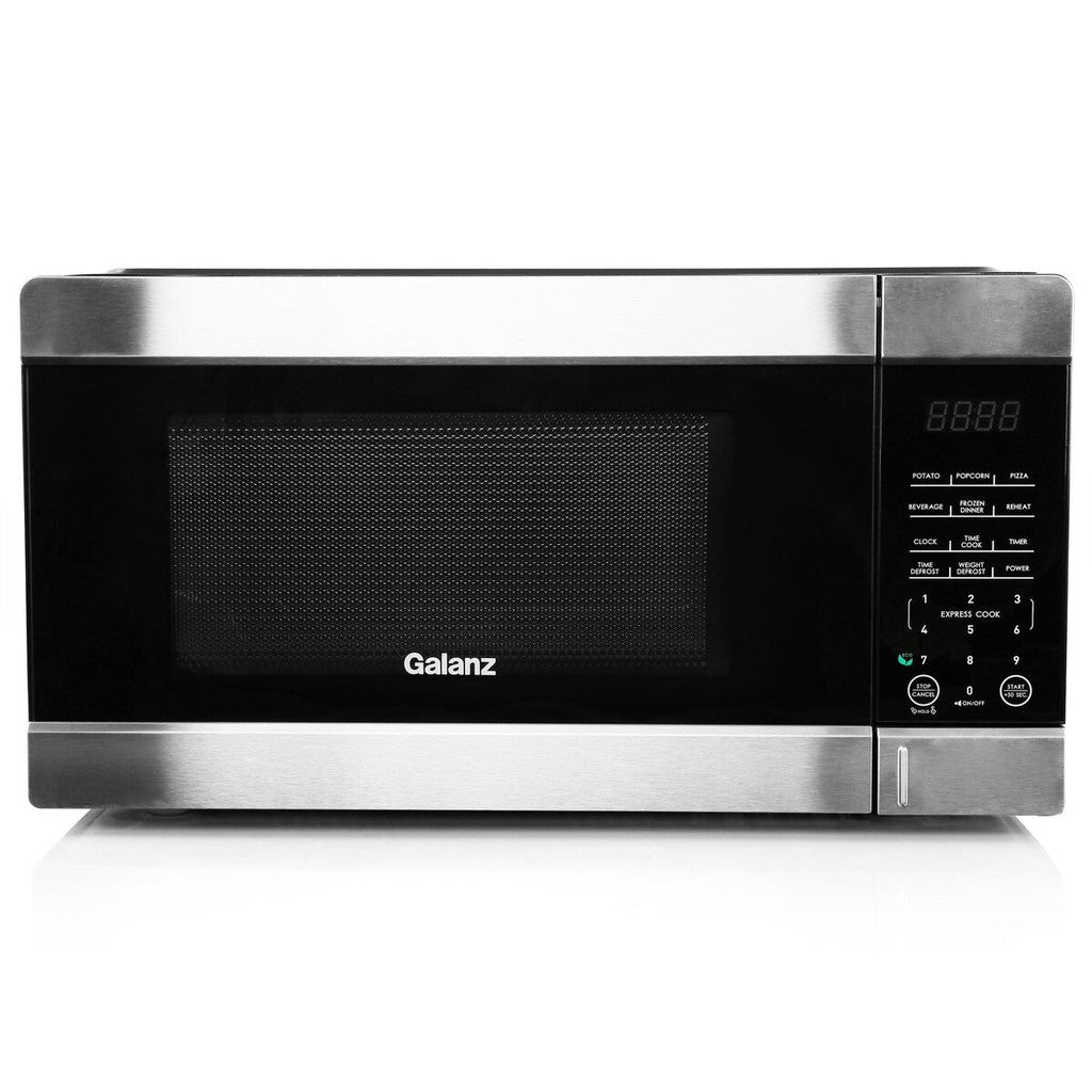 Four à micro-ondes de comptoir noir de 0,9 pi³ (900 W) avec cuisson express à une touche