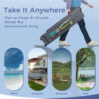 Toit de jardin pliable et renforcé de 4 m x 4 m avec élégant rideau d'angle - 4 m x 4 m