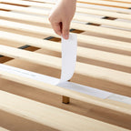 Cadre de lit plateforme classique en bois massif de 16 pouces, disponible en plusieurs finitions