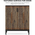 Meuble à chaussures moderne avec portes, 6 niveaux, pour 20 paires de chaussures, idéal pour l'entrée.