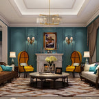 Lustre tambour moderne doré de 66 cm (26 po) en cristal, suspension à 6 lumières avec variateur, verre dépoli, idéal pour îlot de cuisine ou salle à manger.