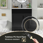 Ensemble meuble-lavabo Wavy Line 30/36/48 avec lavabo et robinet