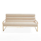 Canapé d'appartement Channeled Goldfinger 67,5 pouces