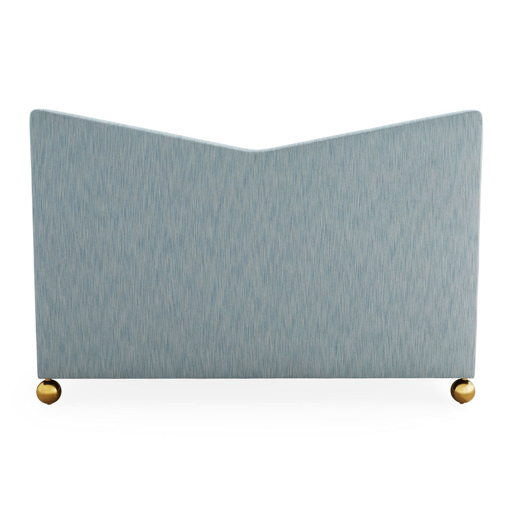 Lit King à chevrons