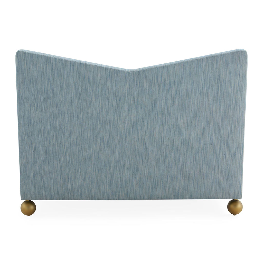 Lit Queen à chevrons