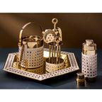 Plateau de service tressé