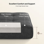 Fauteuil convertible 3 en 1, convertible en lit d'appoint.