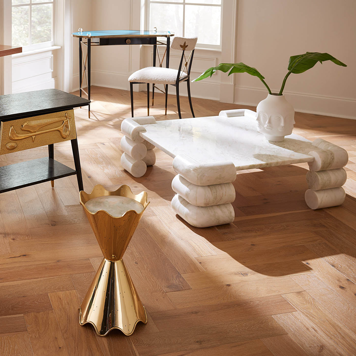 Table basse Circuit Marble