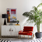 Fauteuil lounge Goldfinger inspiré