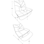 Fauteuil inclinable électrique pivotant avec haut-parleurs Bluetooth, support pour téléphone, ports de chargement USB et Type-C, rangement dissimulé dans l'accoudoir