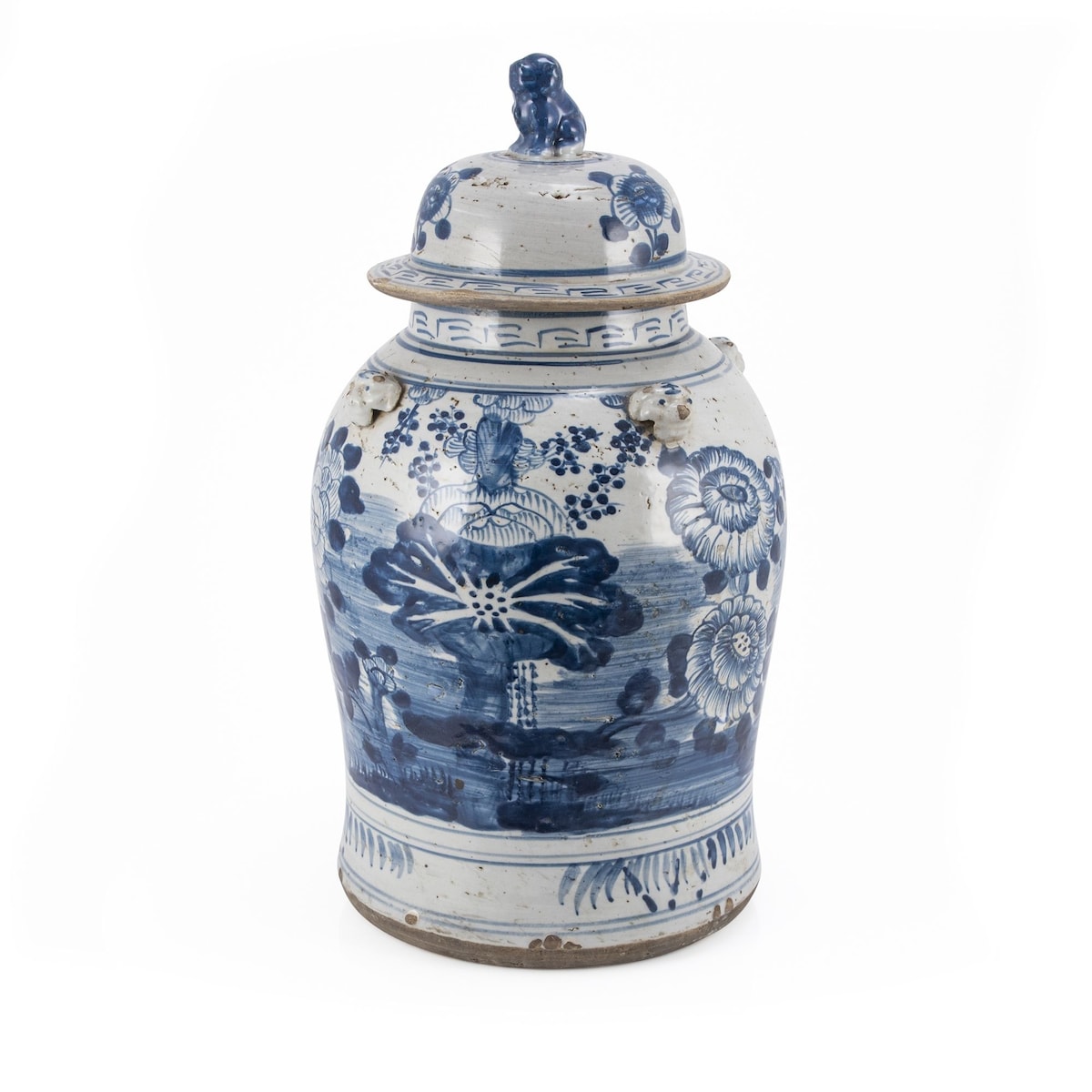 Plantes des quatre saisons en pot de temple vintage - Petit