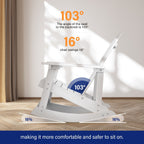 Fauteuil à bascule d'extérieur WINSOON tout temps, lot de 2