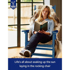 Fauteuil à bascule d'extérieur WINSOON tout temps, lot de 2