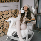 Fauteuil à bascule d'extérieur WINSOON tout temps, lot de 2