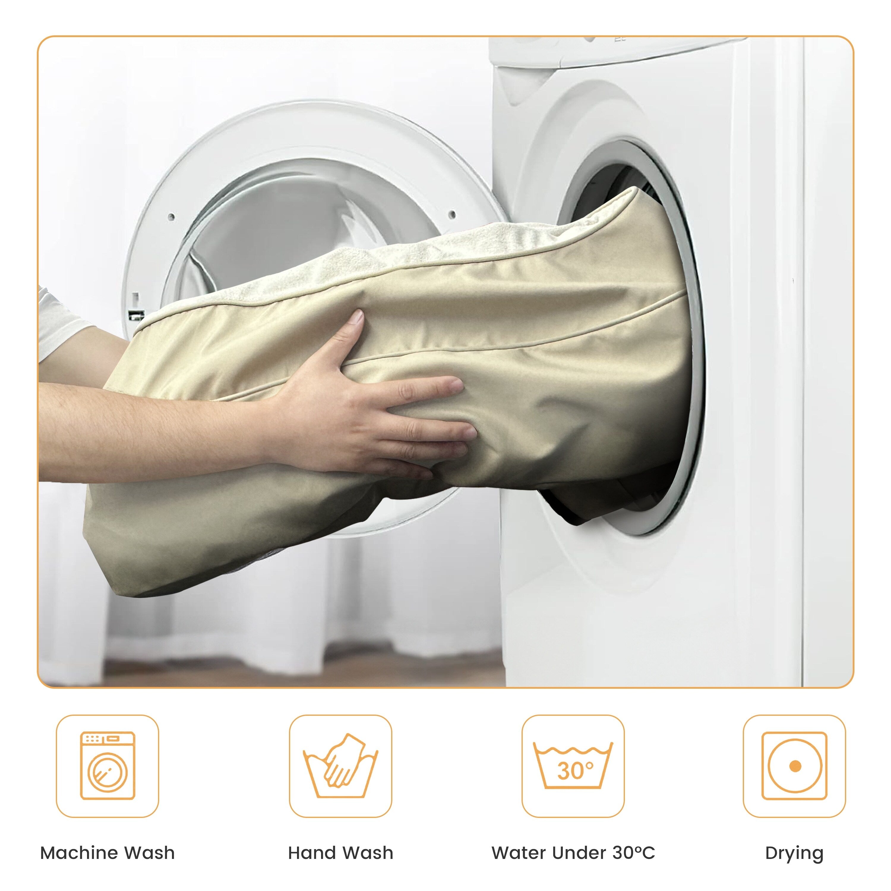 Lit orthopédique imperméable en mousse WOWMAX pour grands chiens