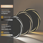 Miroir de salle de bain étanche avec éclairage LED tactile, antibuée et à intensité variable