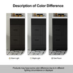 Ensemble meuble-lavabo Wavy Line 30/36/48 avec lavabo et robinet