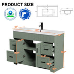 Ensemble meuble-lavabo Wavy Line 30/36/48 avec lavabo et robinet