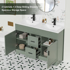 Ensemble meuble-lavabo Wavy Line 30/36/48 avec lavabo et robinet