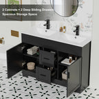 Ensemble meuble-lavabo Wavy Line 30/36/48 avec lavabo et robinet