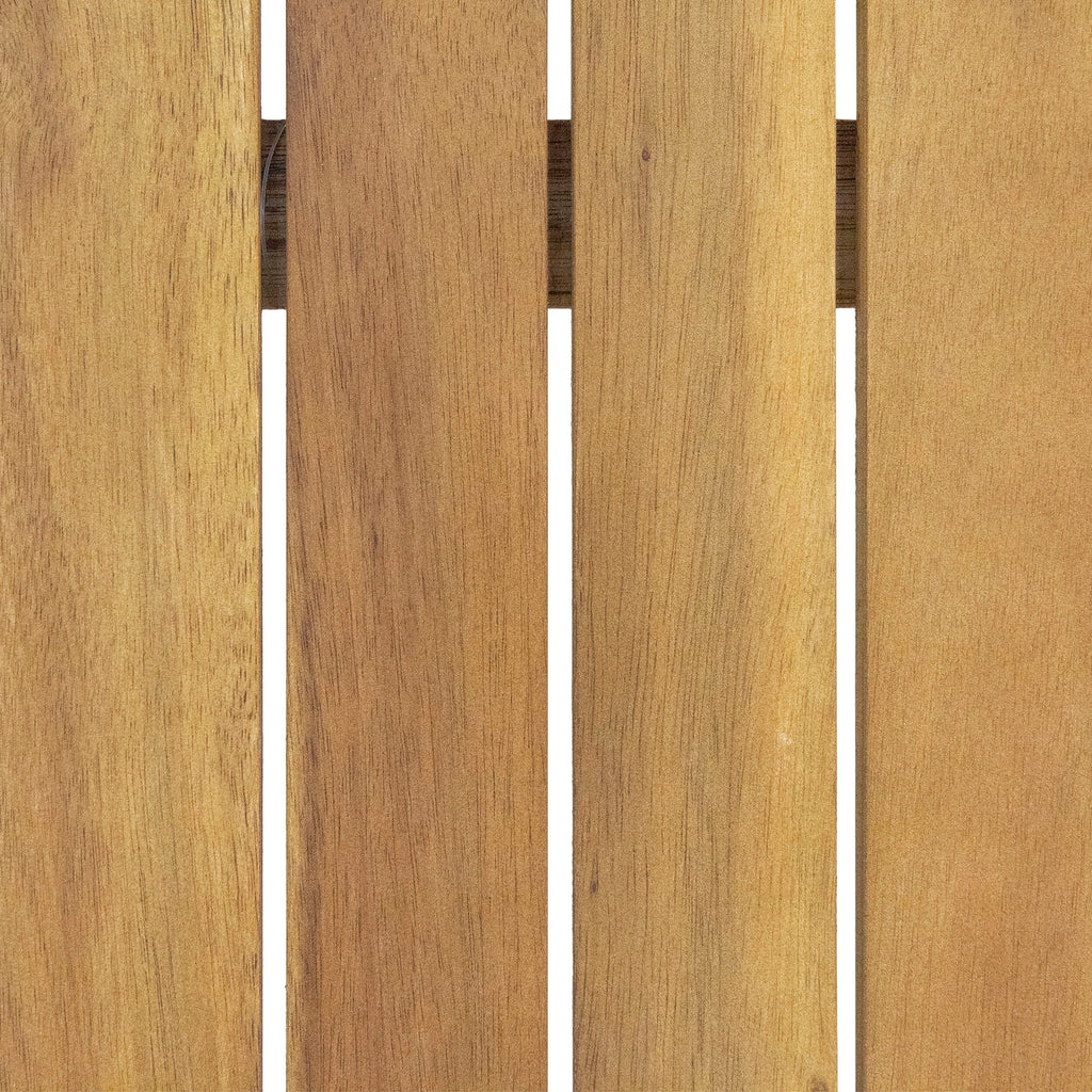 Ensemble de conversation 4 places en bois d'acacia Willowbrook Outdoor de Christopher Knight Home