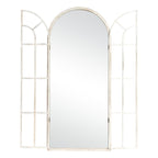 Miroir de fenêtre en bois arqué 180 cm L x 79 cm l