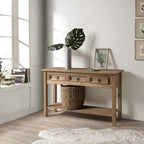 Console d'entrée en bois à 3 tiroirs Corona | Furniture Dash - Non disponible