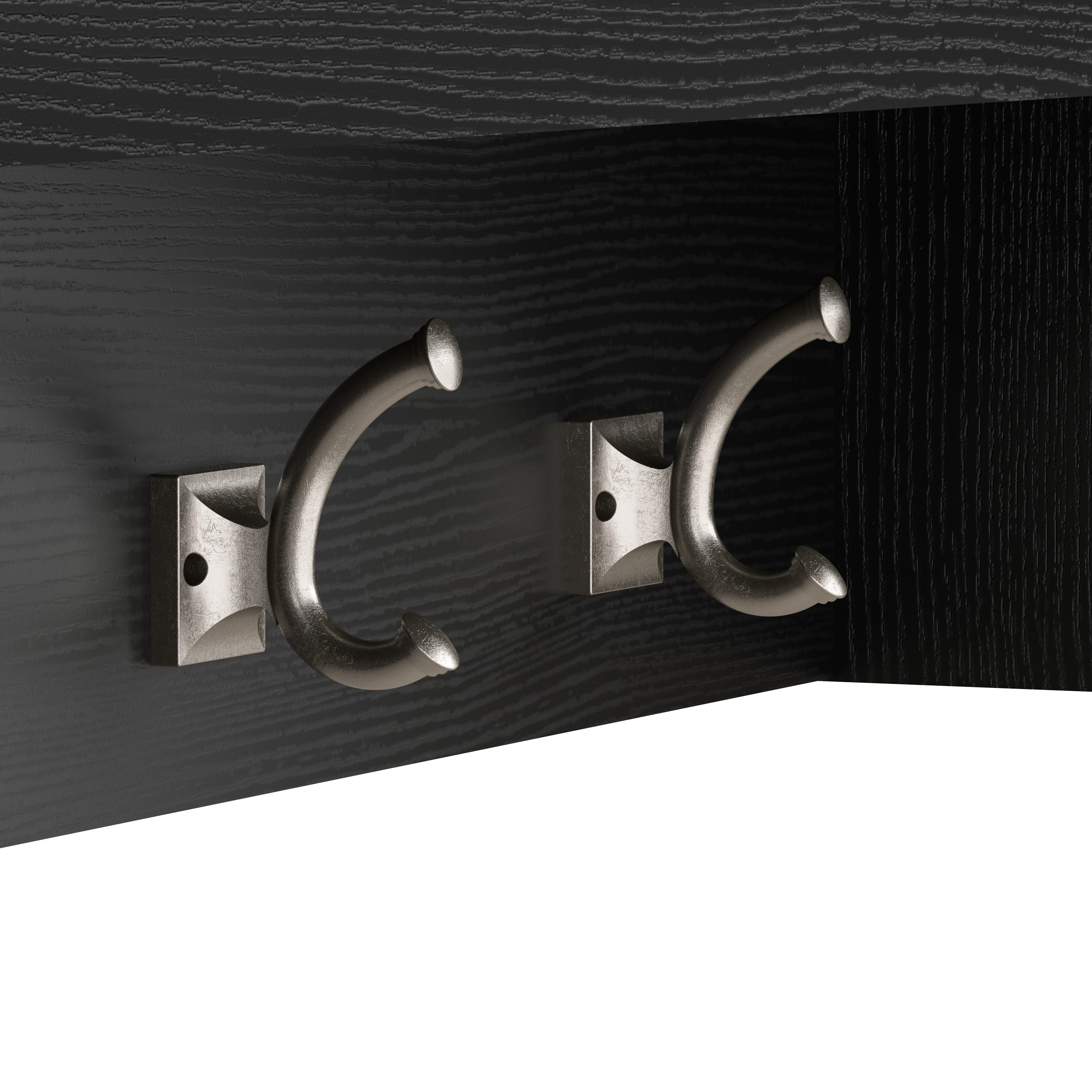 Porte-manteau mural Woodland 40W avec étagère par Bush Furniture