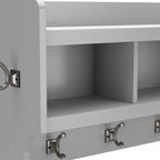 Porte-manteau mural Woodland 40W avec étagère par Bush Furniture