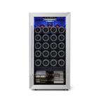 Réfrigérateur à vin Yeego 17 pouces à une zone, 27 bouteilles, pose libre - 16,9 pouces