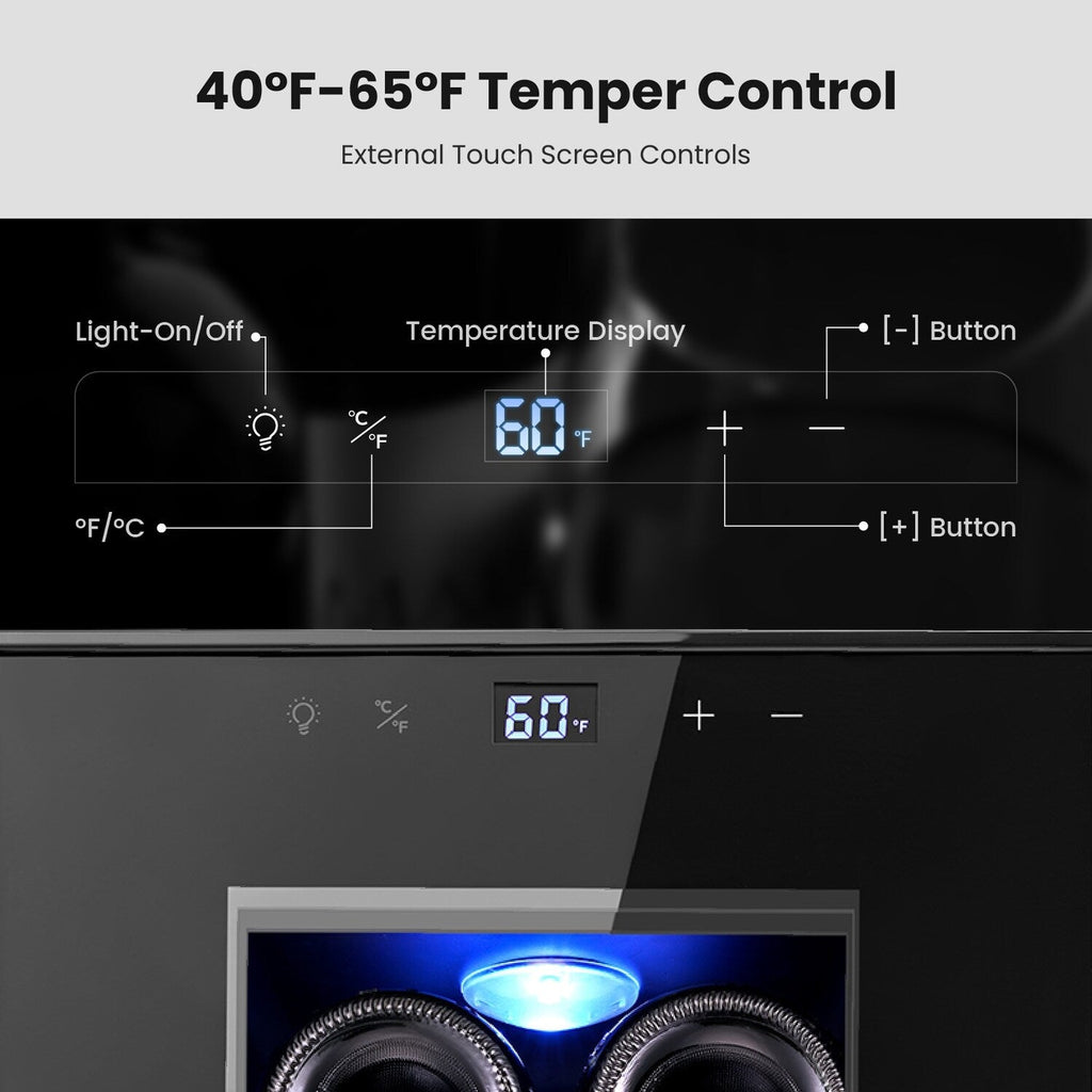 Mini-réfrigérateur à vin Yeego 8 bouteilles