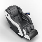 Fauteuil inclinable massant zéro gravité avec massage complet du corps, chauffage et audio Bluetooth intégré