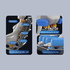 Fauteuil inclinable massant zéro gravité avec massage complet du corps, chauffage et audio Bluetooth intégré