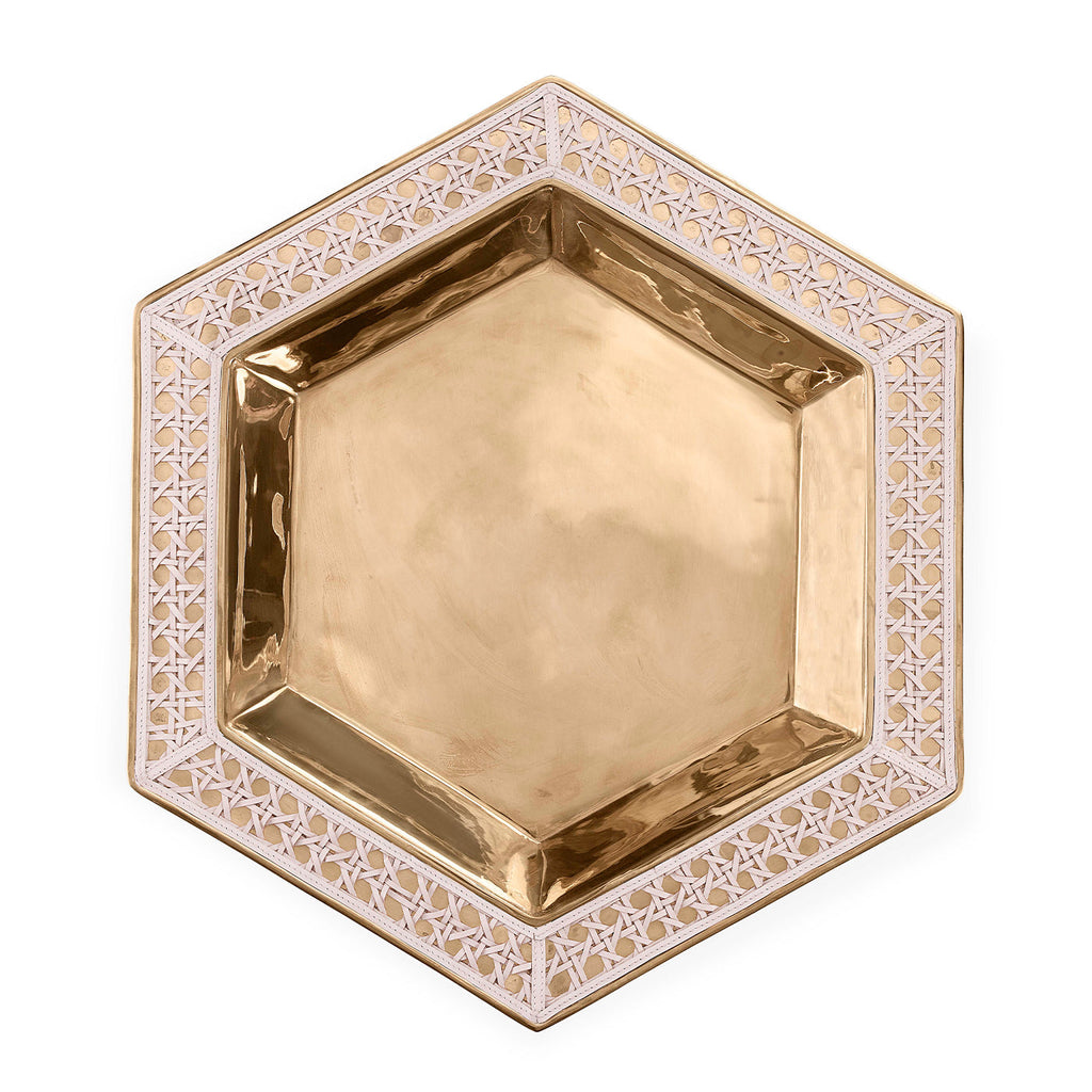 Plateau de service tressé