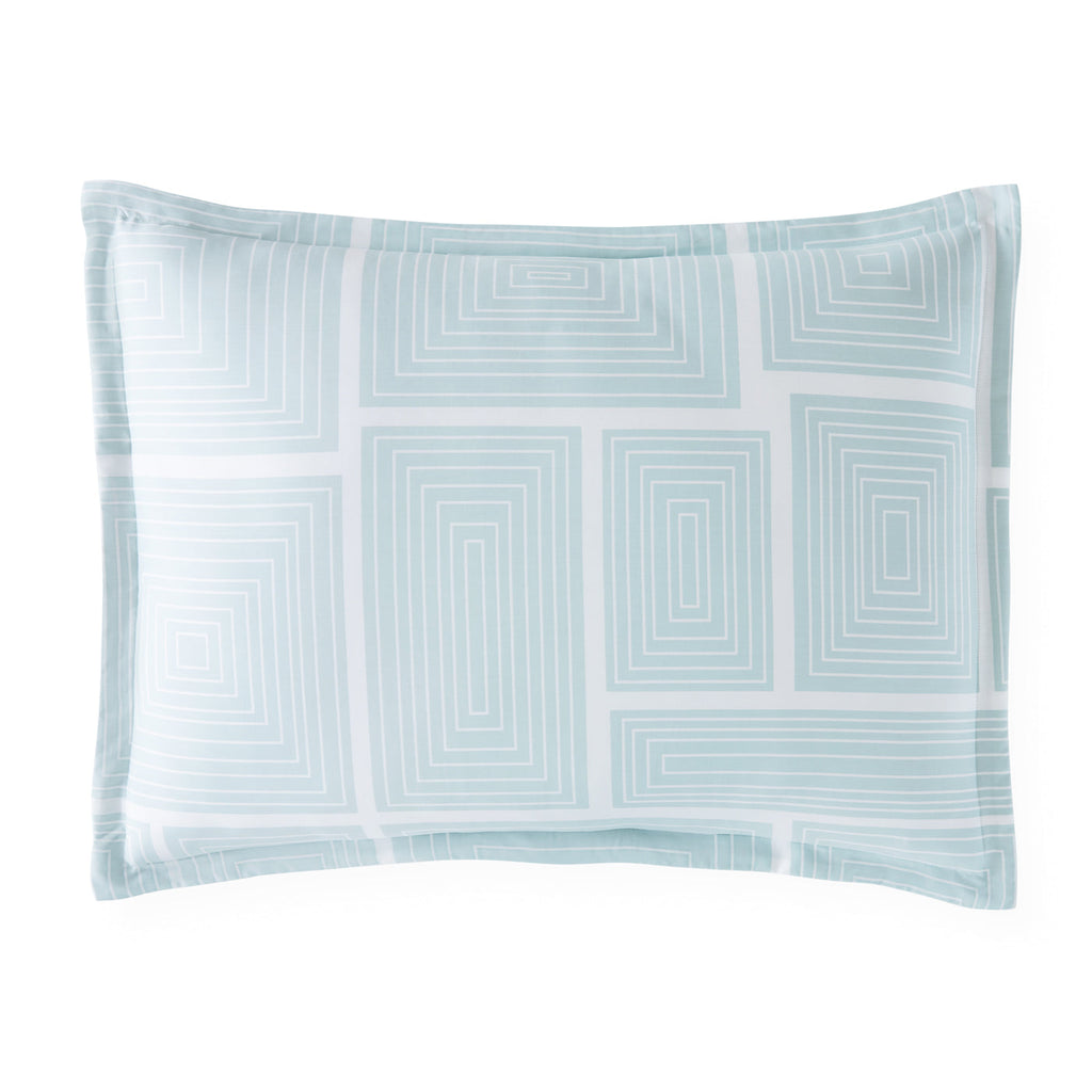 Housse de coussin en coton Supima Blocks