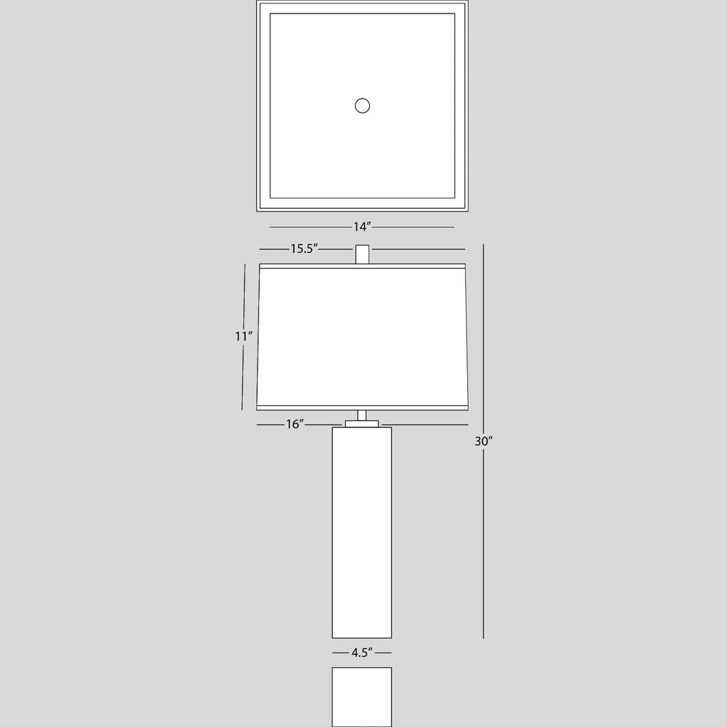 Lampe de table Canaan