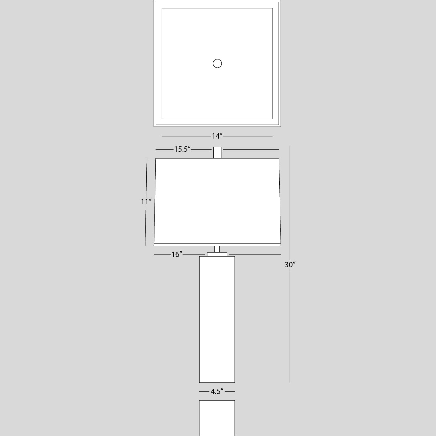 Lampe de table Canaan