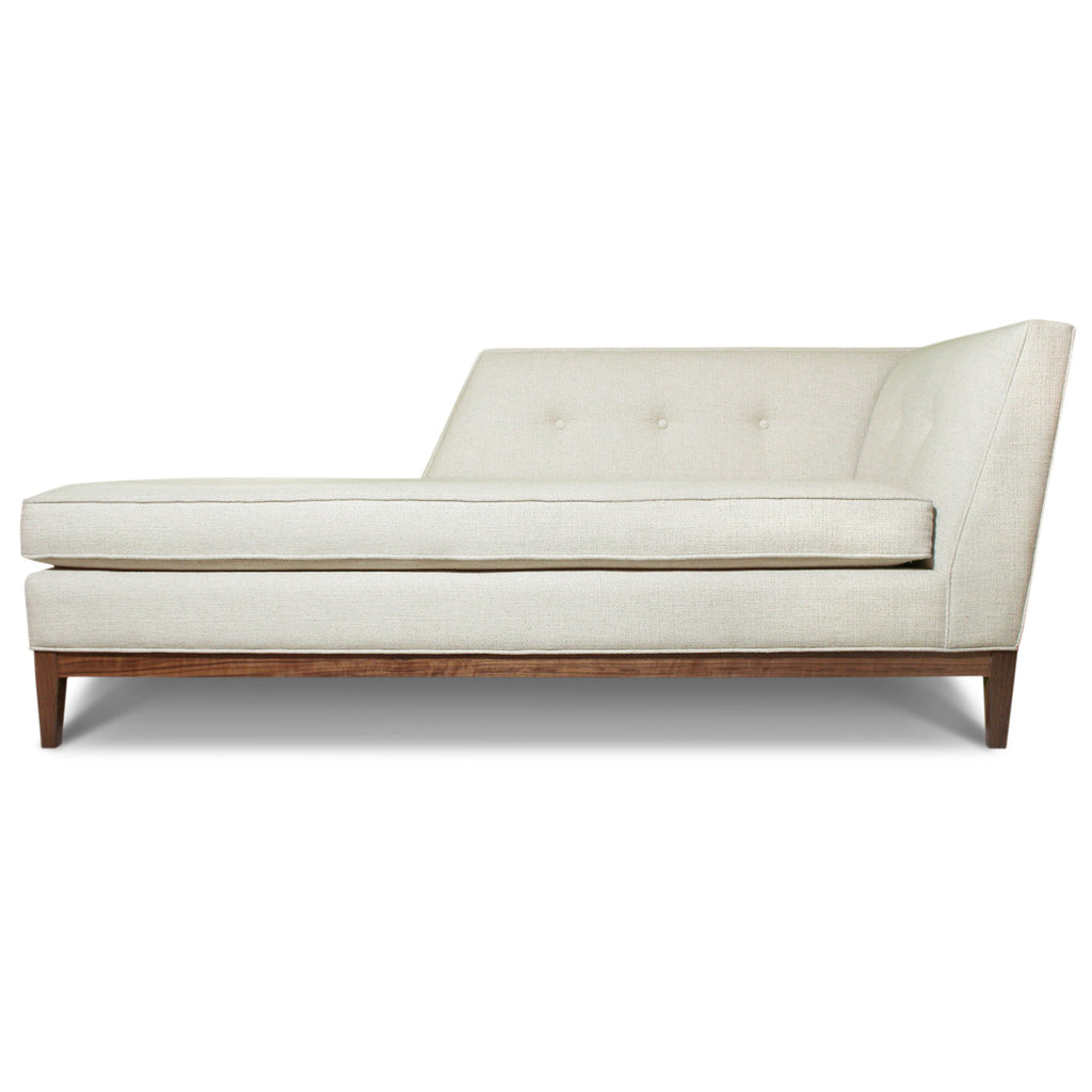 Chaise longue Danner, accoudoir gauche