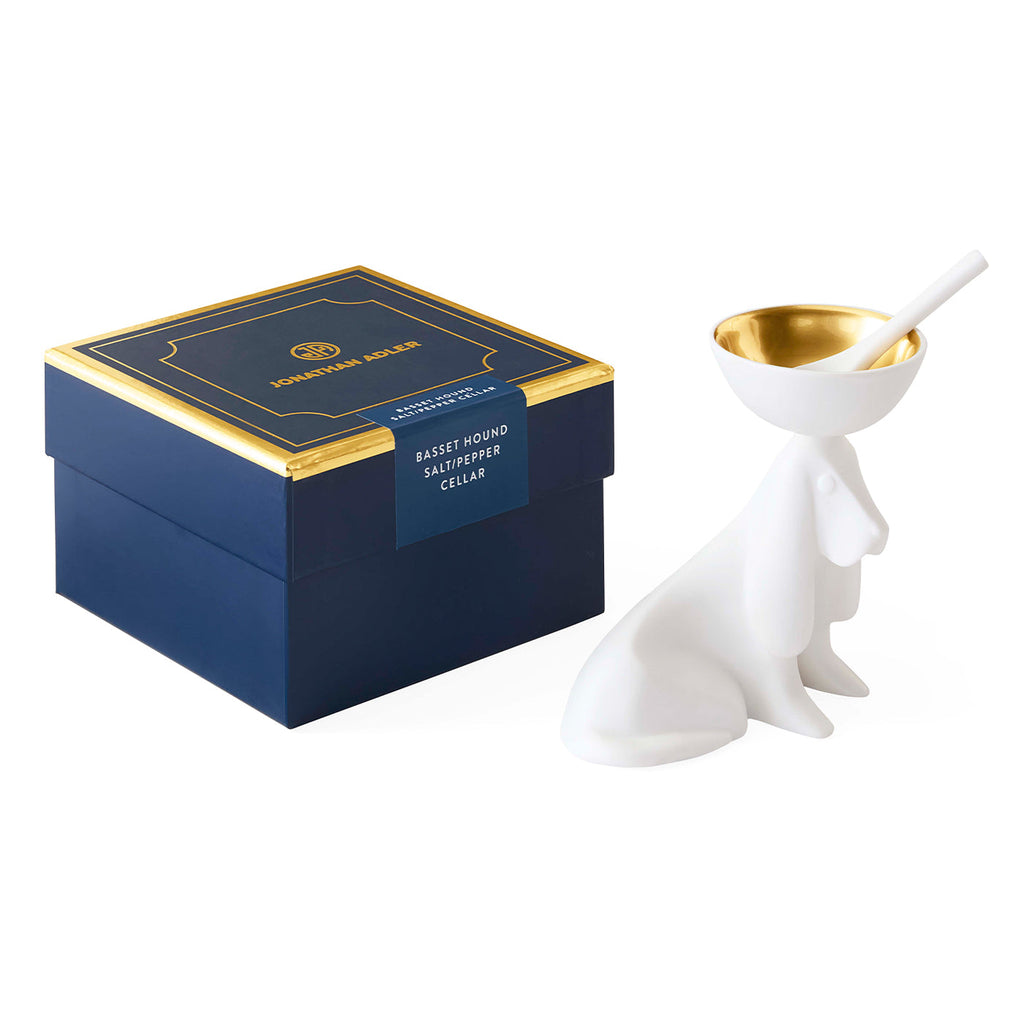 Salière et poivrière Basset Hound